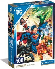 Clementoni Puzzle 500 db HQC Dc Comics (kompakt boboz)