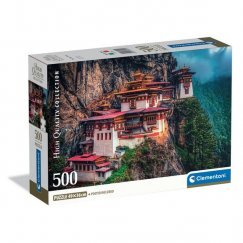 Clementoni Puzzle 500 db HQC The Tiger'S Nest 2026 (kompakt doboz)