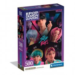 Clementoni Puzzle 500 db Kpop Démonvadászok (kompakt doboz)