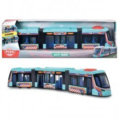 Dickie Siemens City Tram 41,5 cm Kék Villamos