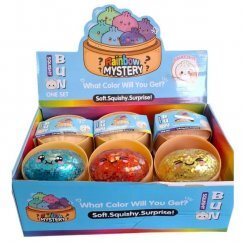 Dumpling Squishy Meglepetés Nagy Glitteres