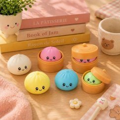 Dumpling Squishy Meglepetés Mini