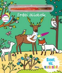 Erdei állatok - ecset, víz, varázslat