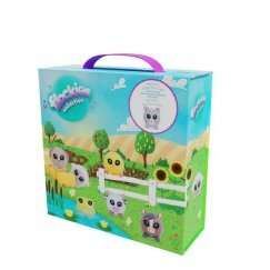 Flockies Házikó Gyüjtő Doboz Cicával (S3)