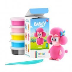 Hey Clay Gyurma Bluey Figura - Coco
