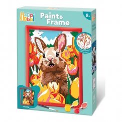 Hobby festőkészlet+keret-vidám nyuszi