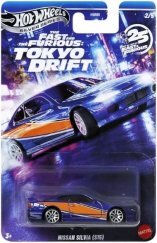 Hot Wheels Halálos Iramban Kisautó - Nissan Silvia (S15) Kék-Narancs