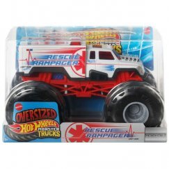 Hot Wheels Monster Trucks 1:24 Autó - Rescue Rampager