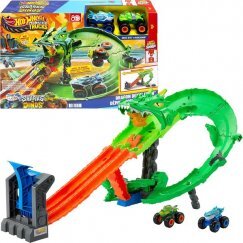Hot Wheels Monster Trucks Sárkányfutam Pályaszett