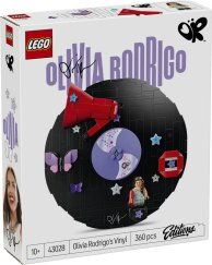 LEGO 43028 Olivia Rodrigo bakelitlemez