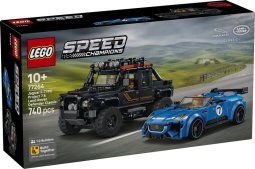 LEGO 77264 Jaguar Project 7 és Land Rover Defender