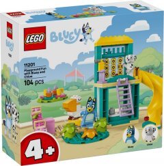LEGO Bluey 11201 Bluey És Kloé Vidám Kalandjai A Játszótéren