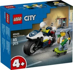 LEGO City 60455 Üldözés Rendőrségi Motorkerékpárral