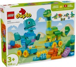 LEGO DUPLO 10451 3 Az 1-Ben Guruló Dinók
