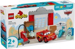 LEGO DUPLO 10456 Mcqueen Látogatása Doki Garázsában