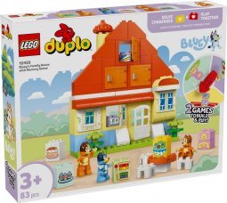 LEGO DUPLO 10459 Bluey Családi Háza Memóriajátékkal