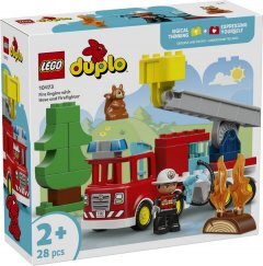 LEGO DUPLO 10473 Tűzoltóautó Tömlővel és Tűzoltóval