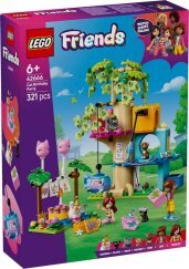 LEGO Friends 42666 Születésnapi Cicazsúr És Lombház Cicáknak