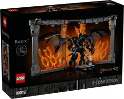LEGO Icons 10367 Könyvkuckó: A Gyűrűk Ura: Balrog