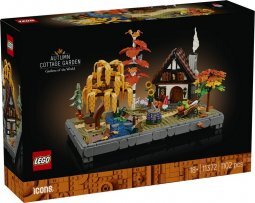 LEGO Icons 11372 Őszi Kert Házikóval