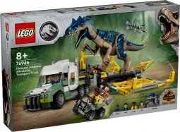 LEGO Jurassic World 76966 Dinóküldetések: Allosaurust Szállító Kamion