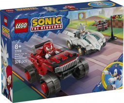 LEGO Sonic 77118 Silver Autója Knuckles Monster Truckja Ellen