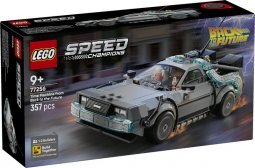 LEGO Speed Champions 77256 A Vissza A Jövőbe Időgépe