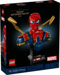 LEGO Super Heroes 76326 Vas Pókember Mellszobor