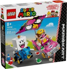 LEGO Super Mario 72038 Mario Kart™ – Wario És King Boo