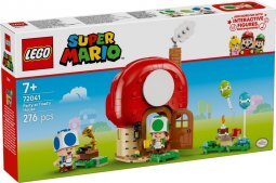 LEGO Super Mario 72041 Buli Toad Házában