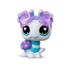 Littlest Pet Shop Figura -  Fehér-Kék Katicabogár #464 (5.széria)