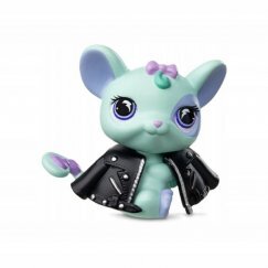 Littlest Pet Shop Figura -  Zöld Egér #455 (5.széria)