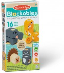 M&D Blockables - Erdei Állatok Szett