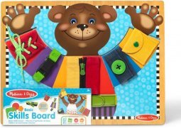 Melissa & Doug Készségfejlesztő Játék - Maci Öltözködés