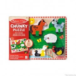 Melissa & Doug Magasított Puzzle - Állatok