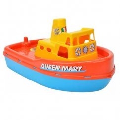 Műanyag Hajó Queen Mary 38 cm