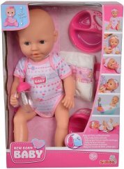 New Born Baby Pisilős Baba 38 cm