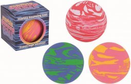 Pattogó Labda Márványos 6 cm, többféle