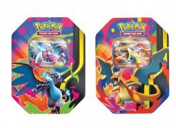 Pokémon TCG Mega Charizard Tin, kétféle