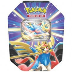 Pokémon TCG Slashing Legends Tin Fém Dobozban - Zacian Kék