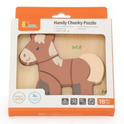 Puzzle Magasított - Ló