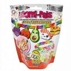 Rainbow Loom Loomi-Pals Fincsiségek Gumi Karkötő Készítő Szett
