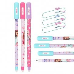 Topmodel Radírozható Zseléstoll Lányos, többféle