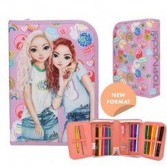 Topmodel Szétnyitható Töltött Tolltartó Girl Power