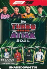 Topps F1 Turbo Attax 2025 Nagy Fémdoboz Shakedown