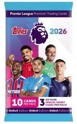 Topps Premier League Focis Kártya csomag 2026.