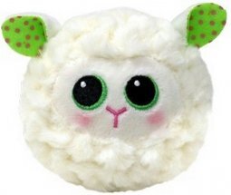 TY Beanie Bouncers Pattogó Plüss Gombóc Flouncey - Fehér Bárány