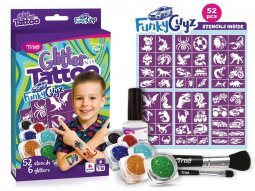 Tytoo Funkyguyz Csillámtetoválás Szett
