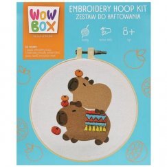 WOW Box Hímzőkészlet - Capybara Play Time